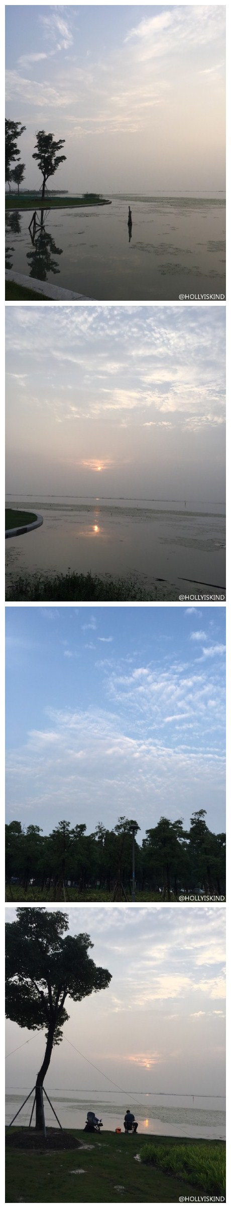 湖边渔人宁静修行 苏城雨后第一个蓝天傍晚 阳澄湖湖边摆一桌 约几伙伴 几瓶啤酒 一场天下生活