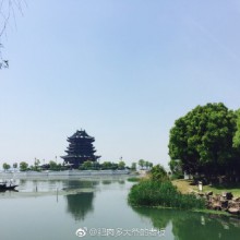 阳澄湖畔夕阳照，漠漠水田太湖滨