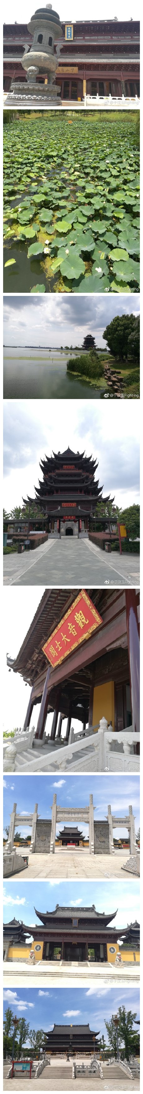 重元寺初名重玄寺，始建于梁武帝天监二年（公元503年），与寒山寺、灵岩寺及保圣寺同时代。清代因避康熙帝玄烨之讳，改“玄”为“元”，重元寺名就一直沿用至今。寺院位于阳澄湖中央，此次上海公务有幸前去参拜。